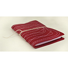 Bahi khata Red diary ☙ 12 { 9" X 6" }